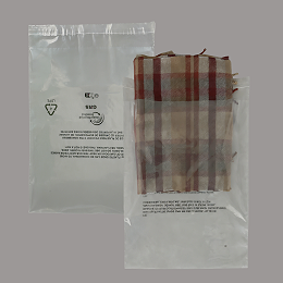 100%再生塑料服装包装自封袋