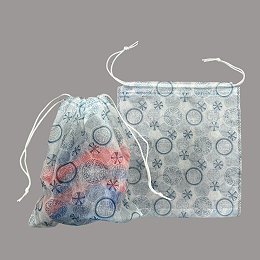 PLA生物降解无纺布抽绳袋